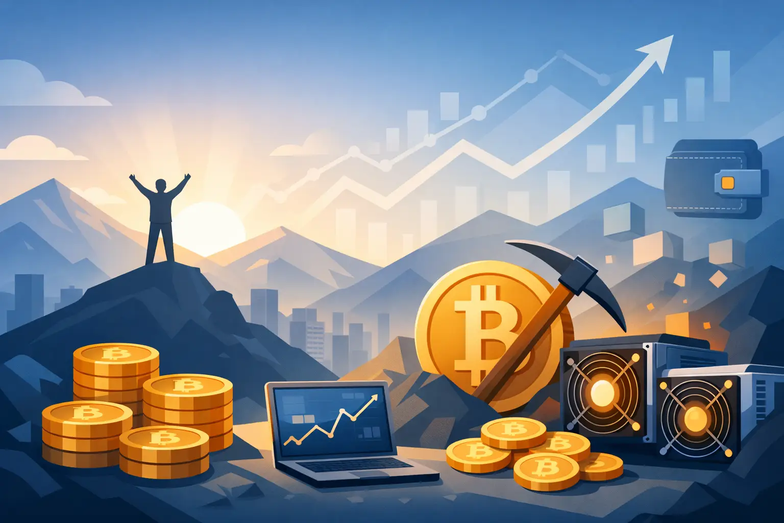 Financial Freedom Through Bitcoin Mining