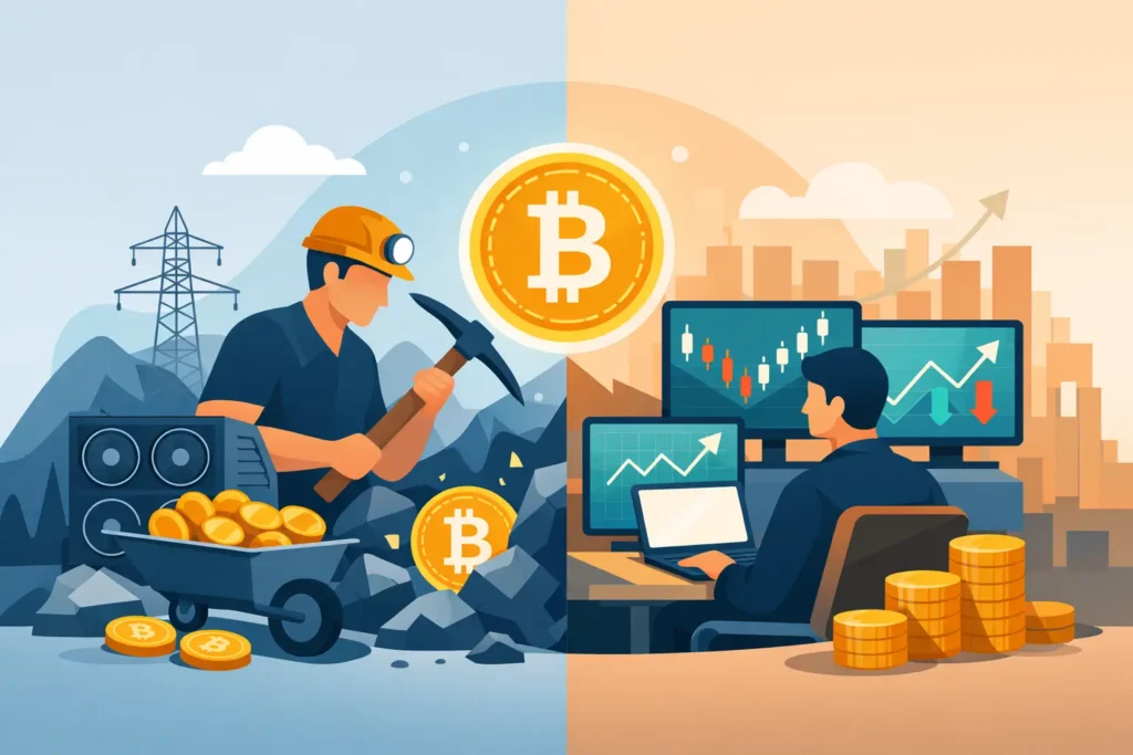 Bitcoin Mining vs Trading: Which Fits You?
