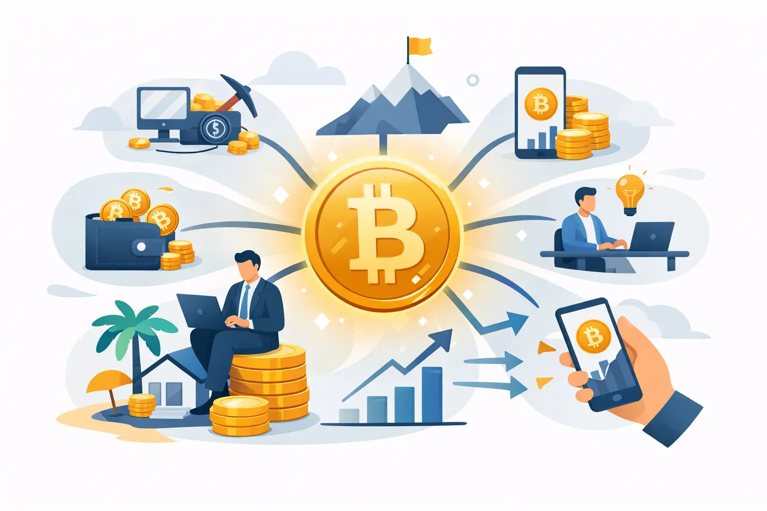 7 Alternative Income Streams With Bitcoin