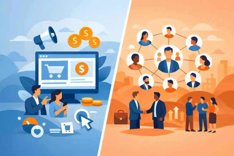 Affiliate Marketing vs Network Marketing