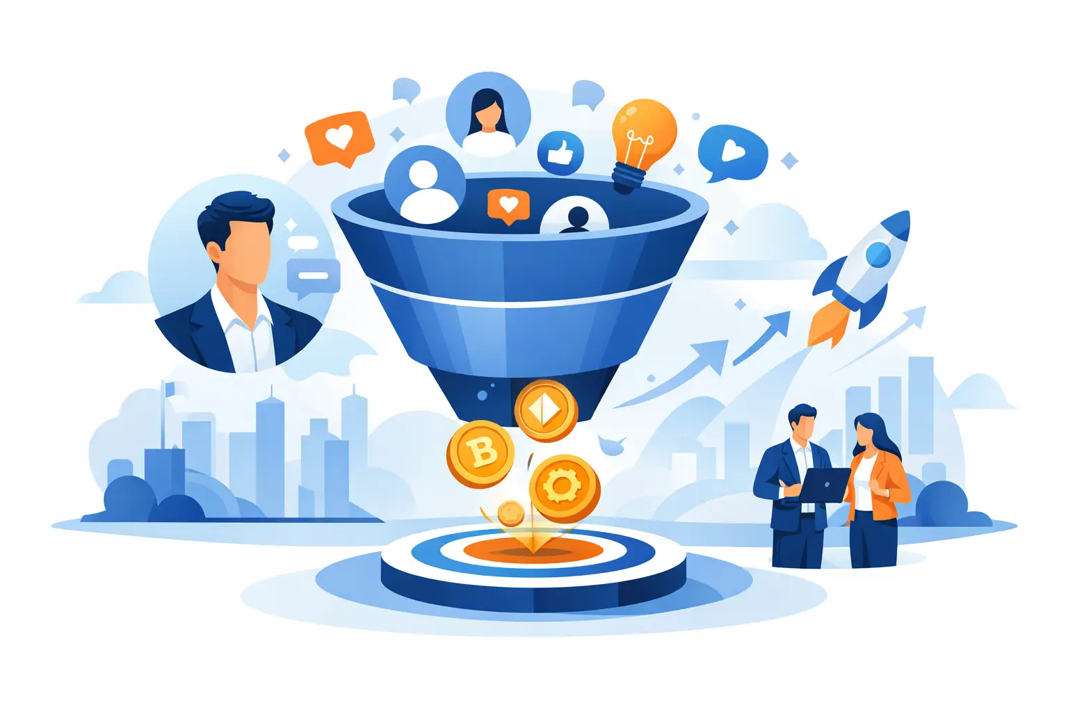 Personal Brand Funnel for Crypto Leads