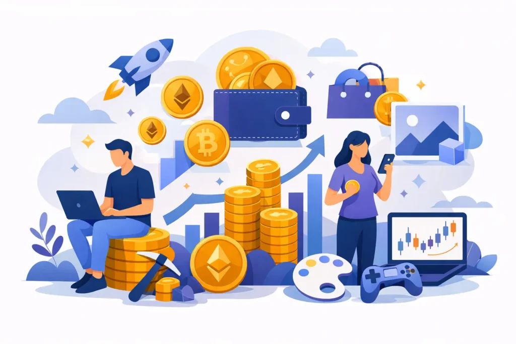 9 Top Crypto Side Hustles That Can Pay