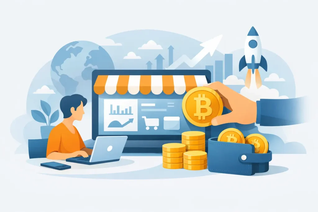 How to Build an Online Business With Bitcoin