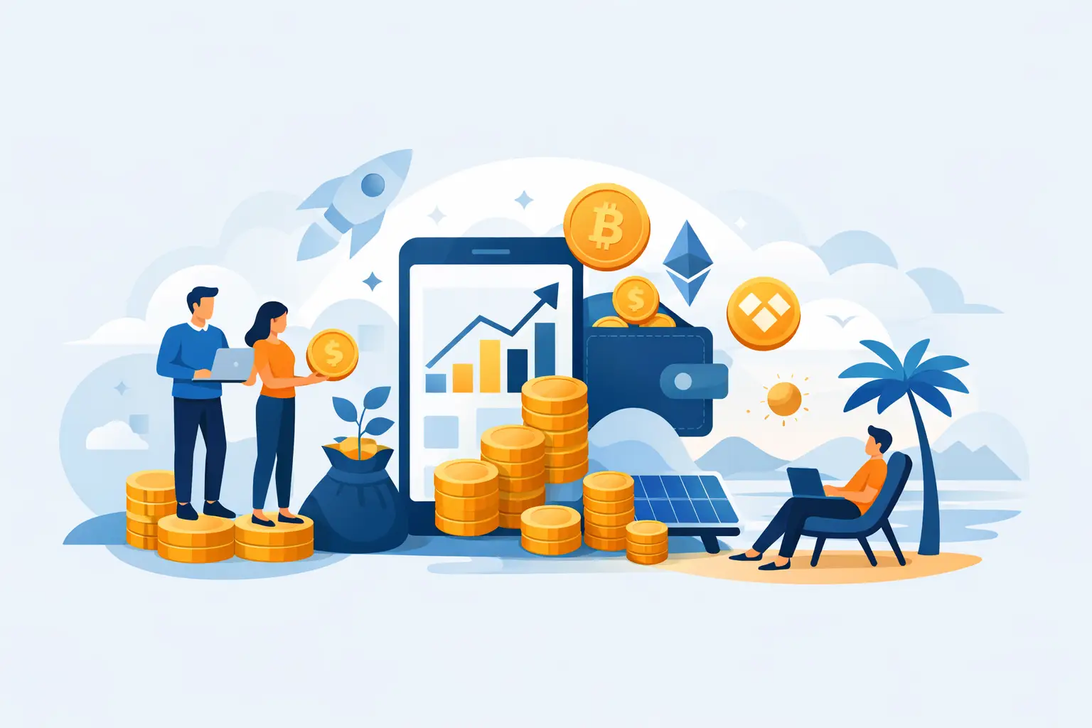 7 Best Crypto Side Income Models to Build Freedom
